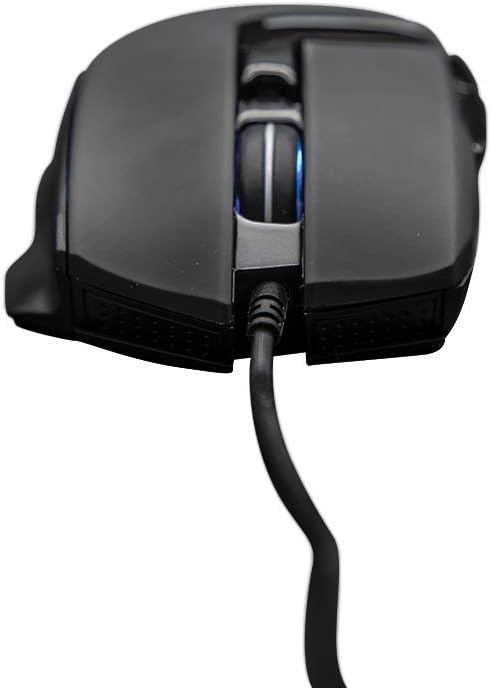 Mouse Yeyian Gamer Mo1001 Sabre 1001 Optico Led 6 Btns 1.5Mts,  3200 Dpi