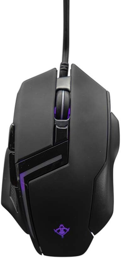 Mouse Yeyian Gamer Mo1001 Sabre 1001 Optico Led 6 Btns 1.5Mts,  3200 Dpi