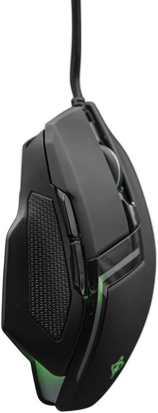 Mouse Yeyian Gamer Mo1001 Sabre 1001 Optico Led 6 Btns 1.5Mts,  3200 Dpi