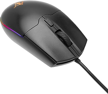 Mouse Yeyian Gamer Mo2001 Claymore 2001 Optico Rgb 6 Btns 12000 Dpi