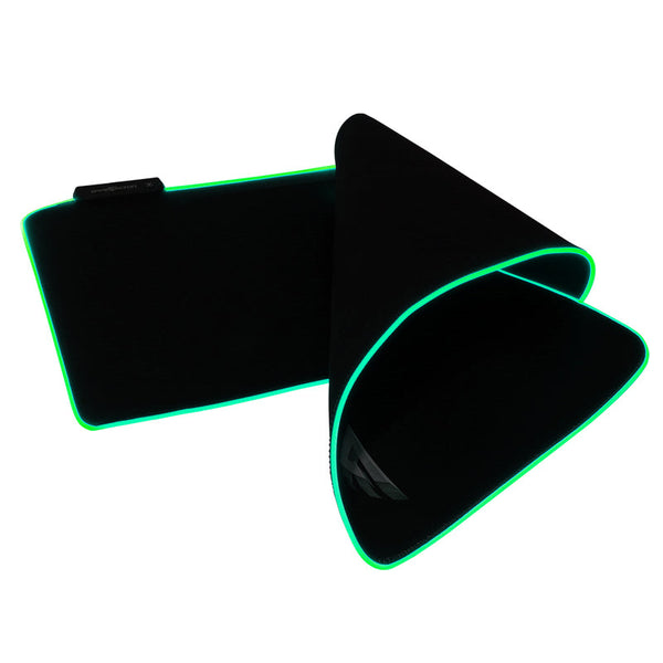 Mousepad Game Factor Rgb Xl (80x30cms) Usb Speedcontrol Negro Mpg500