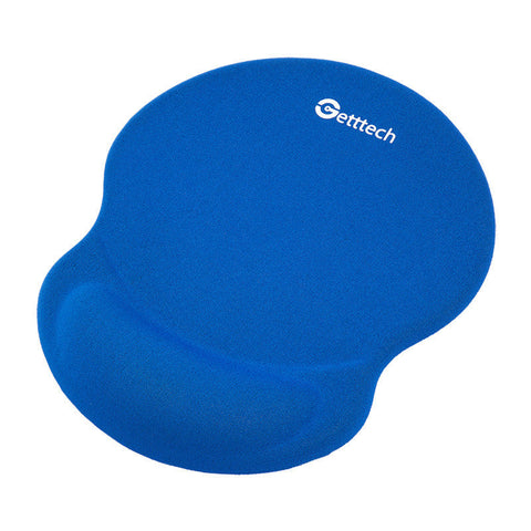 Mousepad Getttech Ggd-Std-01-Bl Con Reposamuñecas, Azul
