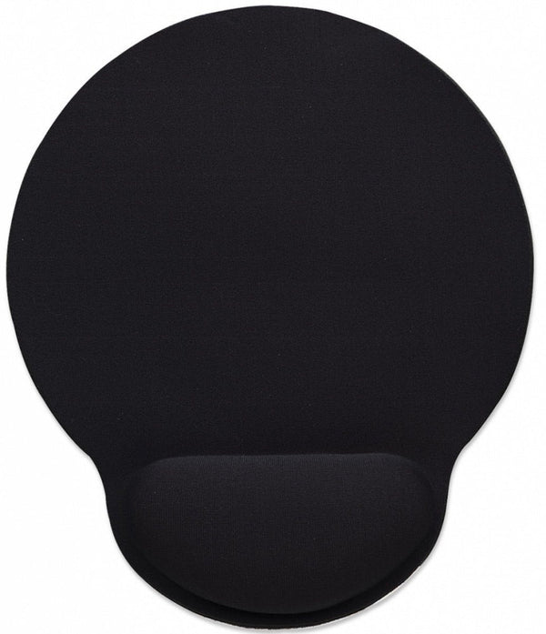 Mousepad Manhattan Tipo Gel Descansa Muñeca Negro 434362