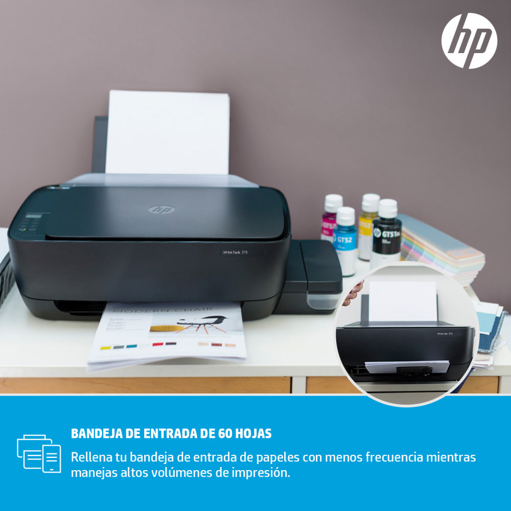 Multifuncional Hp Color Ink Tank 315 (Z4b04a)