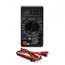 Multimetro Digital Qian Qad Lcd 3 1/2 Digitos, Ac, Dc, Ohm (Qad-90011)
