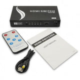 Multiplexor Brobotix Manual Hdmi Con Control  Remoto 1 Tv A 5 Dispositivos