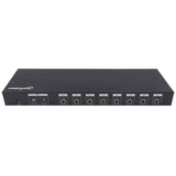 Mux Kvm Manhattan 8 Ptos Hdmi Y Usb Full Hd Incluye Cables Usb 152785