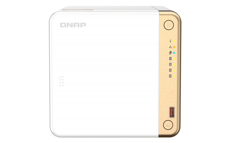 Nas 4 Bahias Qnap Procesasdor Intel Celeron N4505 2 Gb(Ts-462-2g-Us)