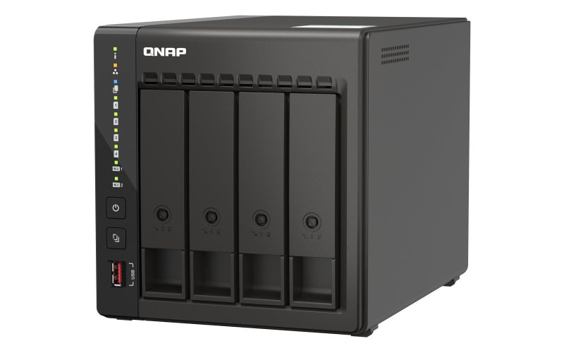 Nas Qnap Torre Alto Rendimiento De 4 Bahias (Ts-453E-8G-Us)