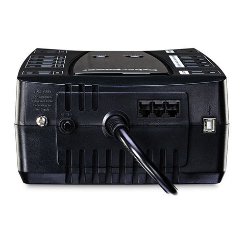 No Break Cyberpower Ups Avrg750Lcd 750Va, 450W Lcd, Avr, 12 Contactos