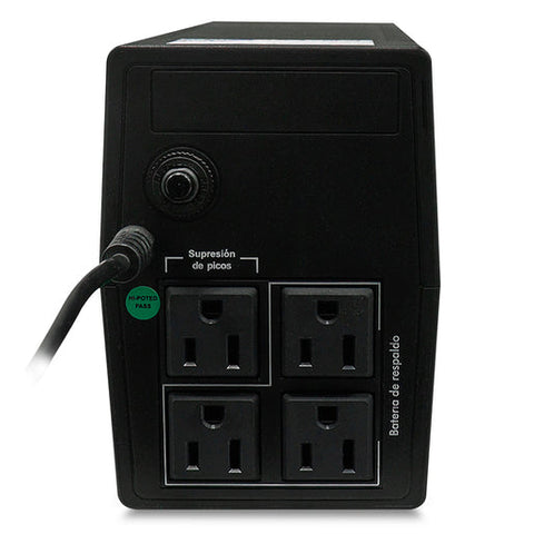 No Break, Ups Ghia 520va, 240w 4 Contactos Con Regulador Y Supresor De Picos