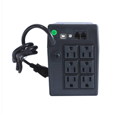 No Breaks, Ups Marca Smartbitt 900va, 480w, 6 Contactos (Sbnb900lcd)