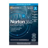 Norton 360 For Gamers, Total Security, 3 Dispositivos, 1 Año, Descarga Digital