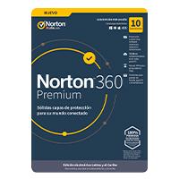 Norton 360 Premium, Total Security, 10 Dispositivos, 1 Año, Descarga Digital