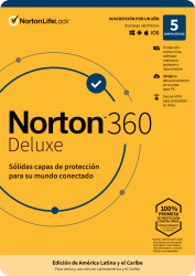 Norton Deluxe 5 Dvc 1Yr Attach Computo & Office (21443574)