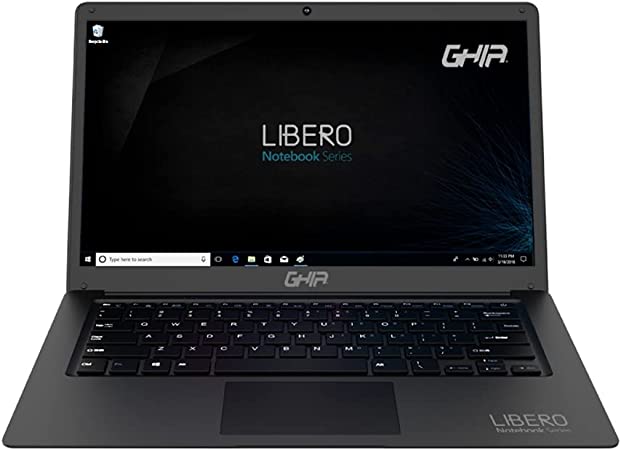 Notebook Ghia Libero 14.1 Pulg Hd Intel Celeron J3355 Dual Core 2.0 Ghz Ram 4 Gb Emmc 128 Gb Bahia 2.5 Camara Frontal 0.3 Mpx Wifi-Bt Mini Hdmi Win 10 Pro
