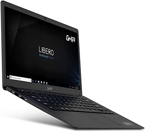 Notebook Ghia Libero 14.1 Pulg Hd Intel Celeron J3355 Dual Core 2.0 Ghz Ram 4 Gb Emmc 128 Gb Bahia 2.5 Camara Frontal 0.3 Mpx Wifi-Bt Mini Hdmi Win 10 Pro