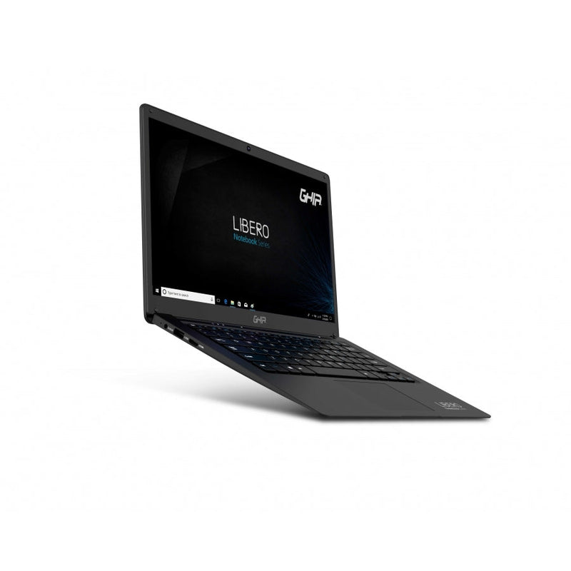 Notebook Ghia Libero 14.1pulg Celeron N3350 4gb 64gb Bahia 2.5 Hdmi Wifi Bt W10 Pro Color Negro