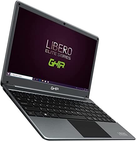 Notebook Ghia Libero Elite, 14.1 Pulg Full Hd, Intel Core I3-10110u Dual Core 2.10 Ghz, 8 Gb, M.2 Ssd 256 Gb, Cam, Wifi-Bt, Lan, Mini Hdmi, Win 10 Home