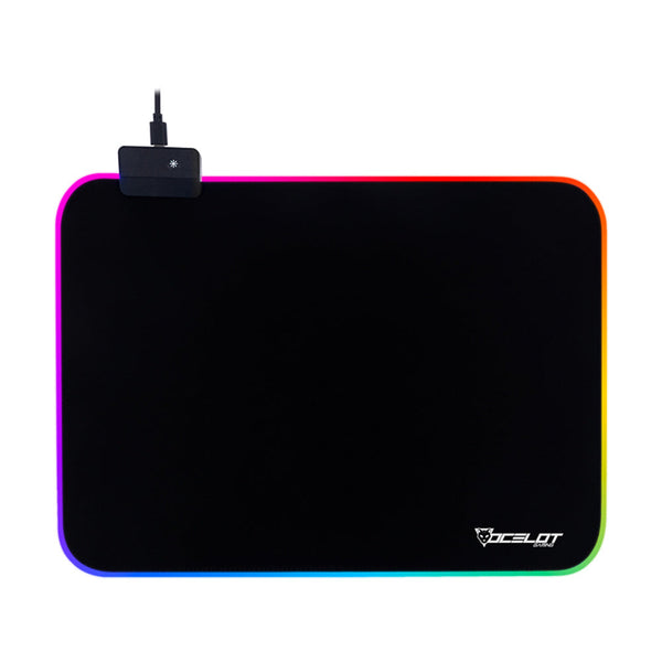 Ocelot Mouse Pad De Tela Rgb Con Software Integrado