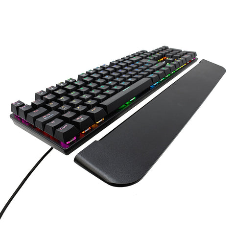 Ocelot Teclado Mecanico Con Switch Rojo, Full Rgb Y Descansa Muñecas Removible Sistema De Imanes