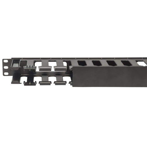 Organizador Cables Intellinet Horizontal 19´´ 1u Plastico Negro 714679