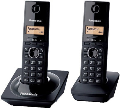 Panasonic Telefono Inalambrico P.Lcd 1.25 + 1 Auri Negro (Kx-Tg1712meb)