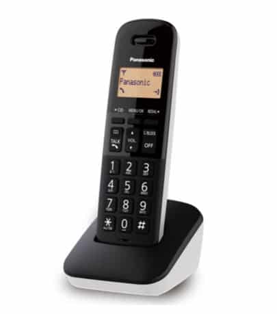 Panasonic Telefono Inalambrico Pantalla Lcd 1.4 Moderno Blanco(Kx-Tgb310mew)