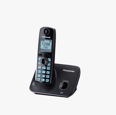 Panasonic Telefono Inalambrico Pantalla Lcd 1.8 Modo Eco Negro(Kx-Tg4111meb)