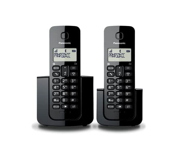Panasonic Telefono Inalambrico Pantlla Lcd 1.4 + 1 Auri Negro(Kx-Tgb112meb)