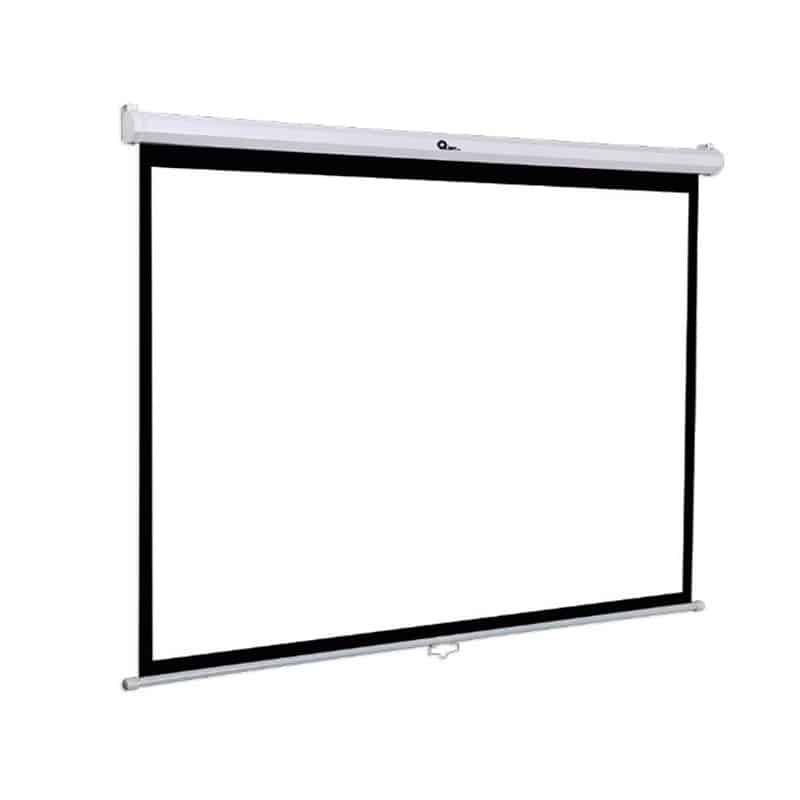 Pantalla Proyeccion Manual Qian Guding Qpg-69503 120" Blanca Mate