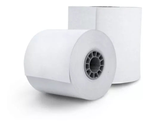 Paquete Rollo Papel Termico Ghia 57x60 Mm, 10 Piezas, Para Impresoras De 58mm