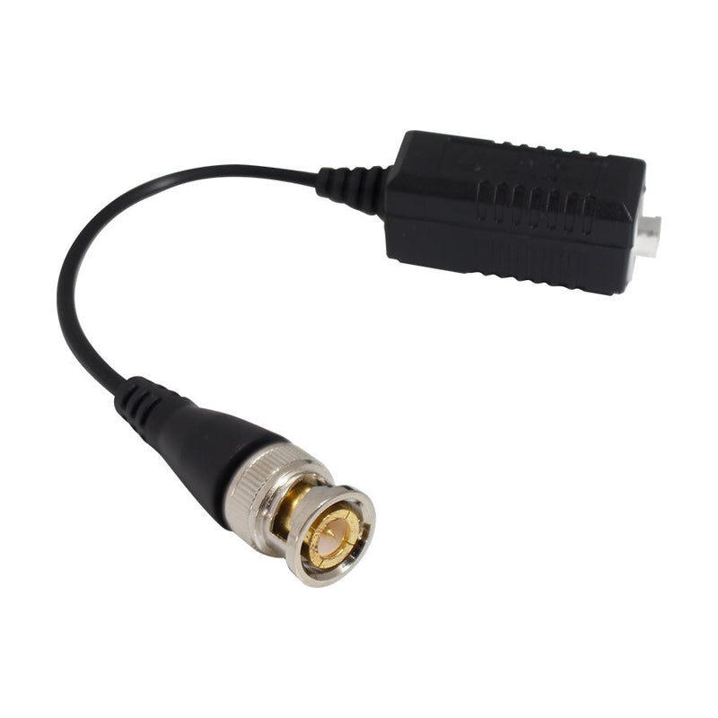 Par de transceptores pasivos ghia video balun ahd, cvbs, cvi, tvi, con extension, distancia de hasta 350 mts a 720p, resolucion hasta 5mp.