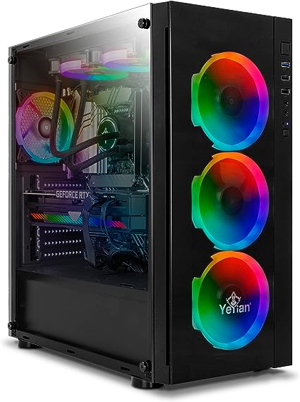 Pc Gamer Yeyian Katana X21 (Ypb-Kat-X22) - Core I7 12700kf, 16gb Ddr4, 1 Tb Ssd, Rtx 3070, Wifi, W11 H