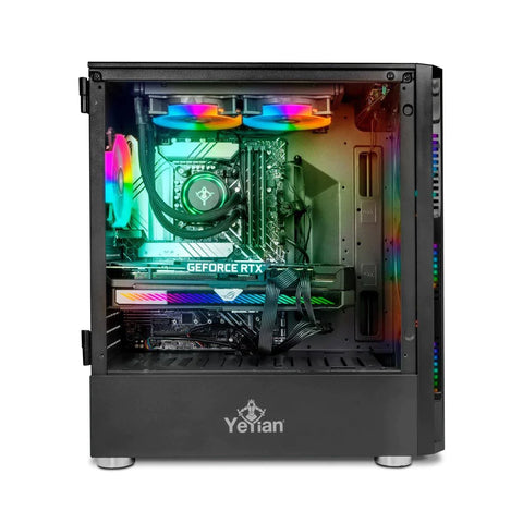 Pc Gamer Yeyian Ypb-Yar-X24 Yari X24- Core I7-12700kf, 32 Gb Ddr5, 1 Tb Ssd + 2 Tb Hdd, Rtx 3070ti, Enfriamiento Liquido, Wifi, W11 H