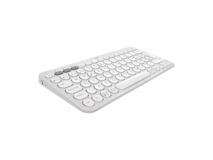 Teclado Logitech Pebble Keys 2 K380S Bt Multidisp. White (920-011784)