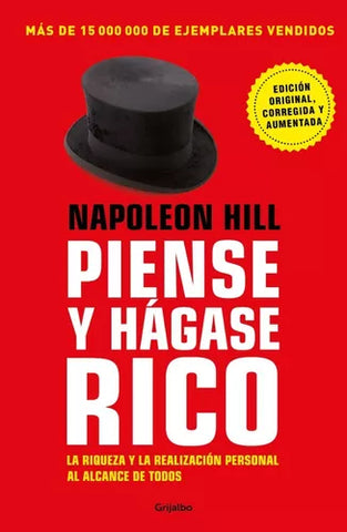 Piense Y Hágase Rico De Napoleón Hill - Envío Gratis