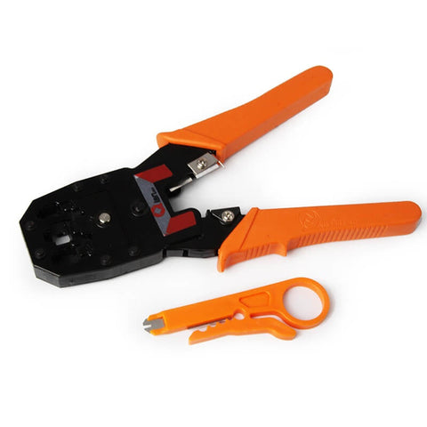 Pinza Ponchadora Qian Qap-37401 Bagong, Pelad P/Con, Red, Rj45, Rj11, Rj12