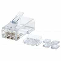 Plug Intellinet Rj45 Cat 6a Utp Solido Pro 80 Pza Oro 50 Micras 790550