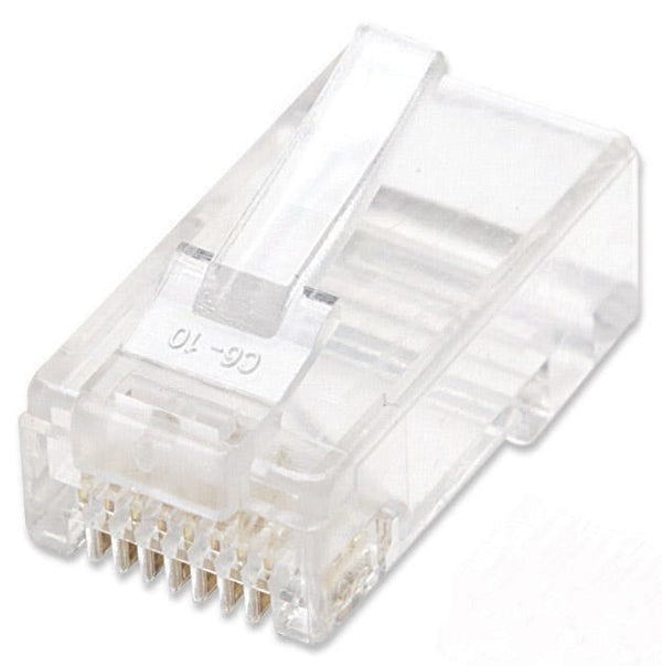 Plug Intellinet Utp Rj45 Cat5e Multifilar 15-Micras 100 Pza 790055