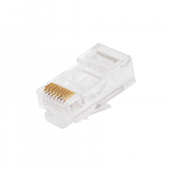 Plug Rj45 Cat 5e Ghia Utp 100 Pzas, Bote