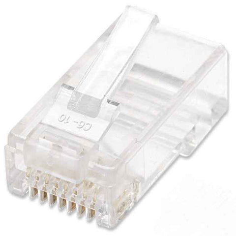 Plug Rj45 Cat6 Multifiliar Utp Bote 100pzas Intellinet 502344