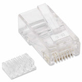Plug Rj45 Cat6 Solido Bote 100pzas Oro 15-Micras Intellinet 503006