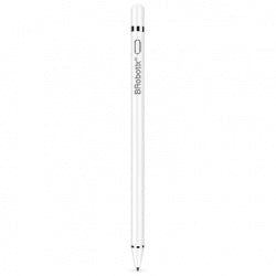 Pluma Optica Brobotix Para Pantalla Tactil, Smartphone Y Tableta, Recargable, Blanca