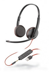 Poly Diadema Blackwire C3225 Usb-A 3.5mm Binaural(209747-101)