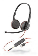 Poly Diadema Blackwire C3225 Usb-A 3.5mm Binaural(209747-101)