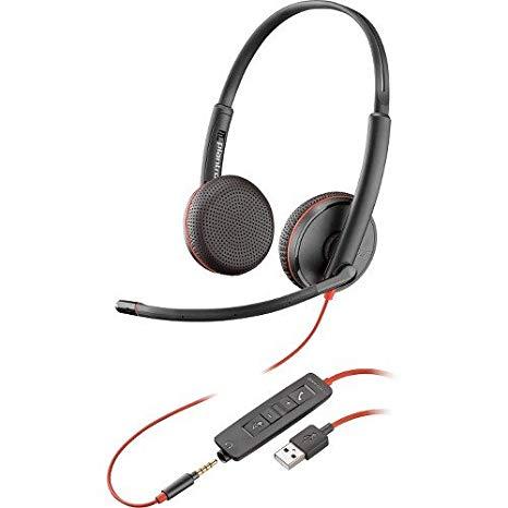 Poly Diadema Blackwire C3225 Usb-A 3.5mm Binaural(209747-101)