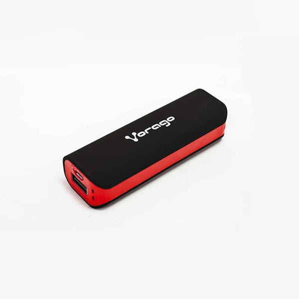 Power Bank Vorago 2200 Mah Negro Y Rojo Blister Con Cable Pb-150-Rd