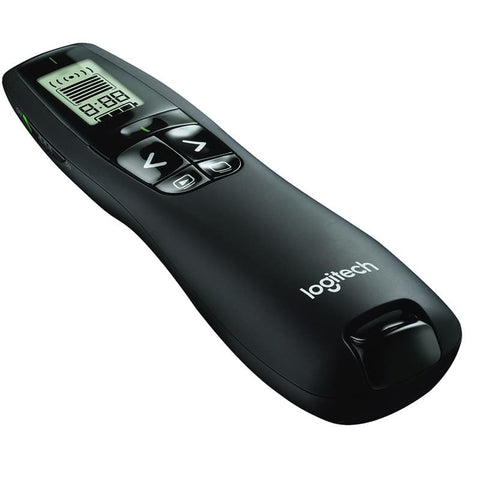Presentador Laser Logitech R800 Pantalla Lcd Usb 30 Metros (910-001350)