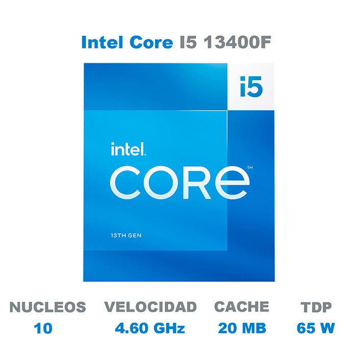 Procesador Intel Core I5 13400f Soc1700 13th Gen Bx8071513400f